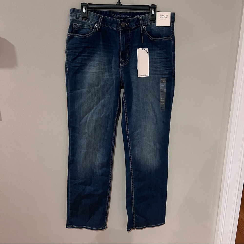 Calvin Klein Straight Leg Jeans 32 X 30 NWT